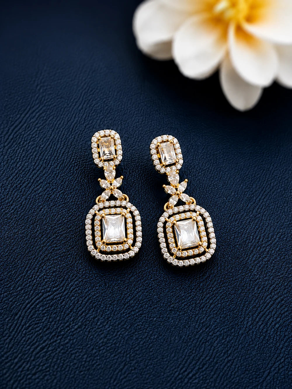 Ruby Glow Earrings
