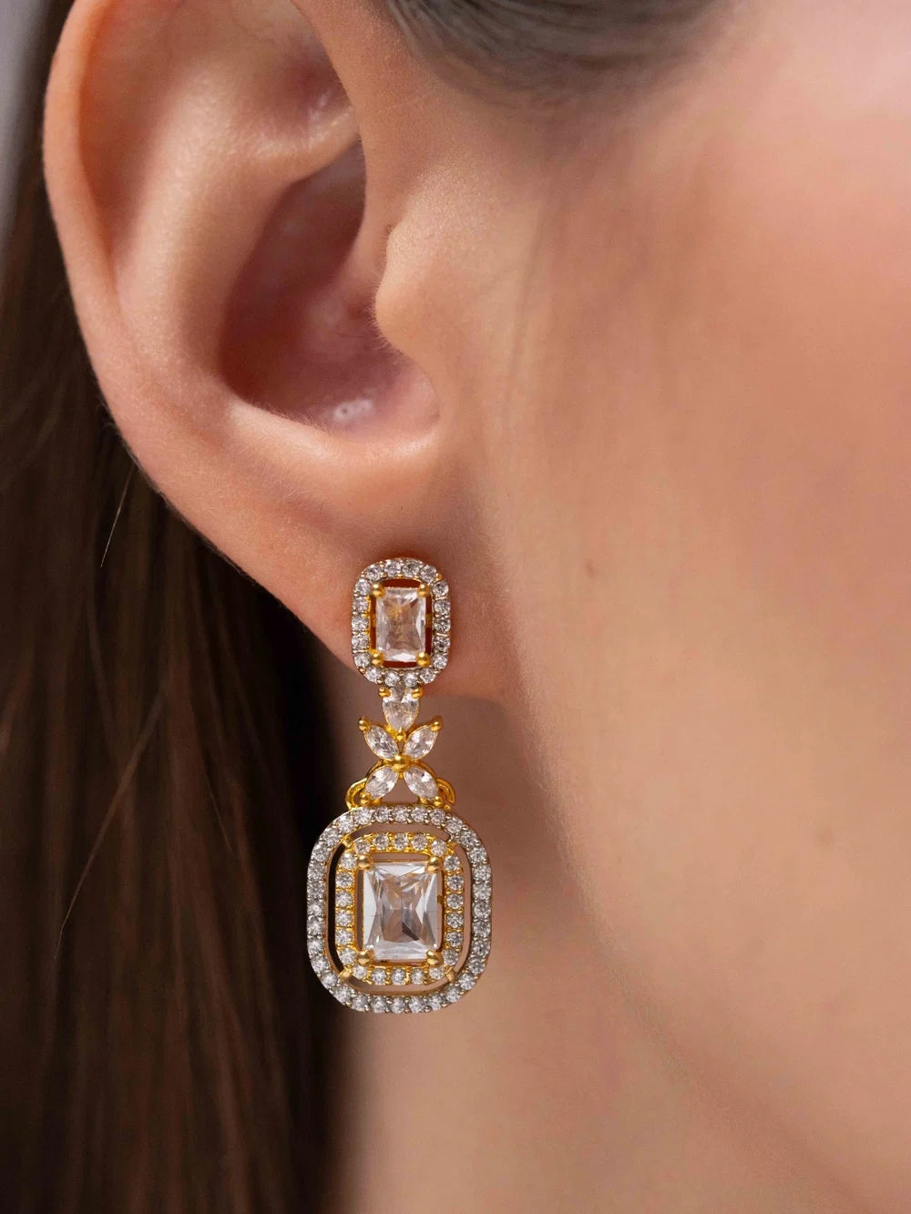 Ruby Glow Earrings